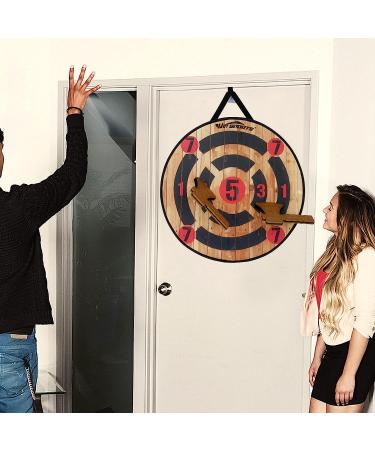 WIn SPORTS Toy Foam Axe Throwing Game - Indoor Outdoor Target Game with Two Foam Axes, 26 Easy Fold Target, Carry Bag - Buy Online on GoSupps.com
