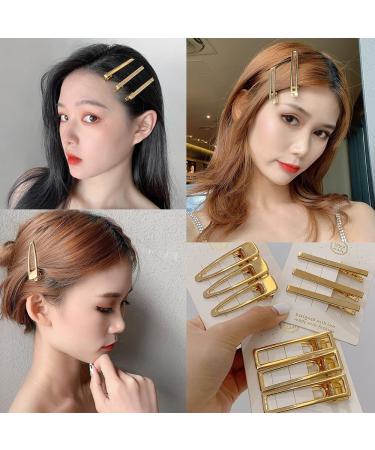 30pcs Alligator Hair Clips - Metal Crocodile Hair Clamps for Girls & Women | Golden Duck Bill Hair Clips - Buy Online on GoSupps.com
