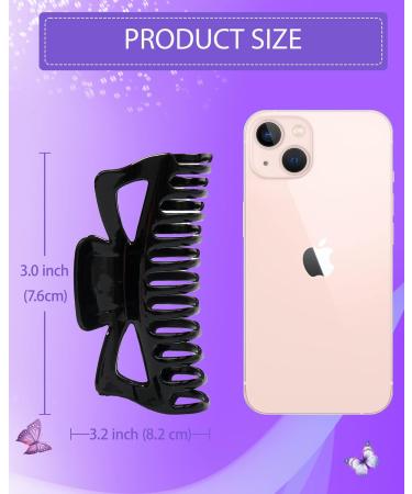 Olldag 5.5 Inch Large Hair Claw Clips for Women - Strong Hold Nonslip Big Clips (5 Pack) - Perfect Birthday Business Gift for Women and Girls - Buy Online on GoSupps.com