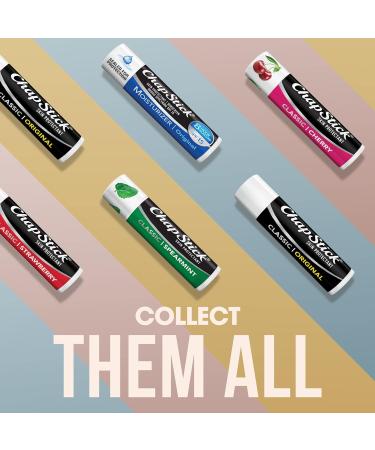 ChapStick Classic Collection Flavored Lip Balm Variety Pack - 5 Boxes, 3 Tubes Each - Lip Moisturizer 0.15 Oz - Buy Online on GoSupps.com