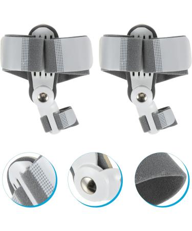DOITOOL Thumb Brace Support Separators - Orthopedic Correctors for Hallux Valgus - Toe Spacers for Overlapping Toes - Grey Thumb Splint 14x9cm - Buy Online on GoSupps.com