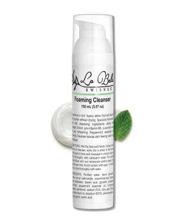 La Bella Kwisnek Foaming Cleanser - Mild Purifying Face Wash with Ectoin and Peppermint Oil