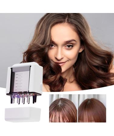 Electric Hair Oil Applicator - Scalp Massager with Red Light | Vibration Hair Care Comb | Mini Fluid Applicator for Healthy Hair Growth - Buy Online on GoSupps.com