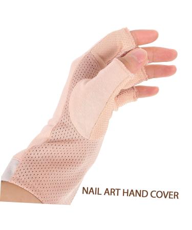 POPETPOP 1 Pair gloves Fingerless manicure Accessories anti-uv gloves for gel nails radiation protection UV gloves for manicure nail lamp anti-UV gloves for gel nail lamp golf glove gel - Buy Online on GoSupps.com