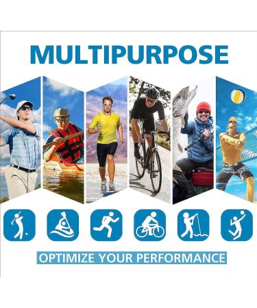 EAZYRUN HD Polarized Sunglasses for Men & Women | Running, Cycling, Fishing & Driving | Clear Grey/Yellow Green | Outdoor Sports Sunglasses - Buy Online on GoSupps.com