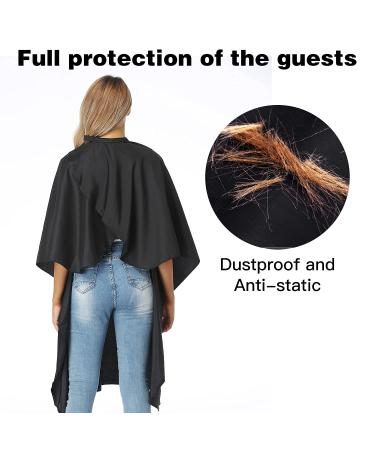 Waterproof Barber Cape for Men/Women - Salon Hair Cutting Cape with Adjustable Closure - Buy Online on GoSupps.com