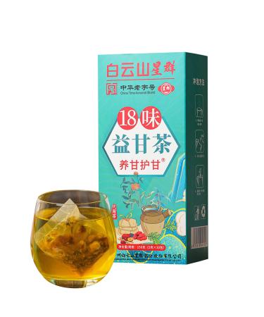 18 Flavors of Liver Protection Tea Nourish The Liver and Protect The Liver Chinese Nourishing Liver Tea 18 Flavors Liver Care Tea Daily Liver Nourishing Tea (30 Bags)