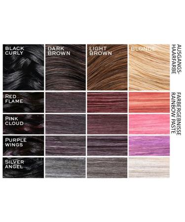 I Heart Revolution Rainbow Paste Silver Angel - Vegan Hair Color & Styling | 75ml - Wash Out & Reuse - Buy Online on GoSupps.com