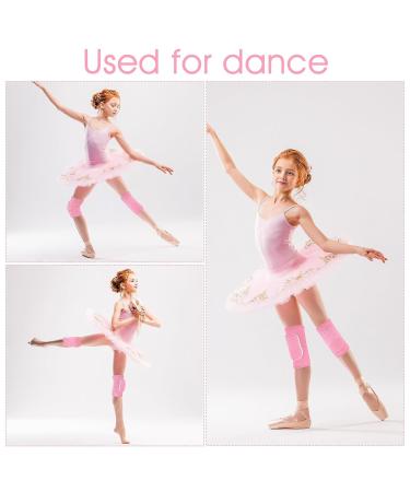 Knee Pads for Kids (Ages 7-12) - Thick Sponge Anti-Slip Support for Volleyball Dance Yoga Running & Climbing - Pink - Buy Online on GoSupps.com