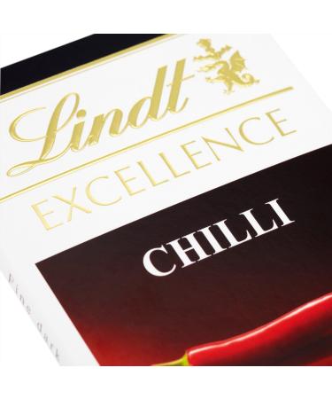 Lindt - Excellence - Dark Chilli - 100g (Pack of 5) - Buy Online on GoSupps.com