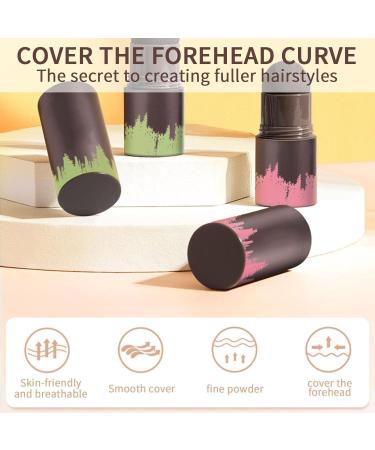 VigCebit Hair Base Powder - Temporary Gray Hair Cover Root Impression & Eyebrow Pencil - Fast & Effective Solution (Black) - Buy Online on GoSupps.com