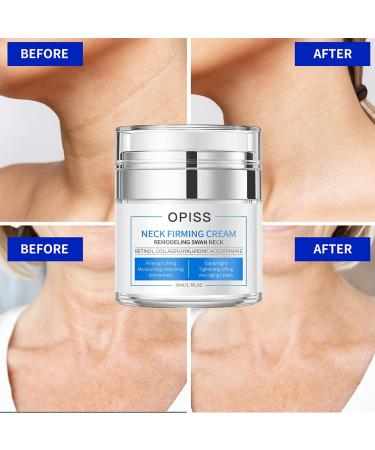 Collagen Neck Firming Cream Moisturizing to Firm Skin Smooth Out Fine Lines and Wrinkles Deep Fast Absorption Increases Elasticity for Daily Use - Buy Online on GoSupps.com