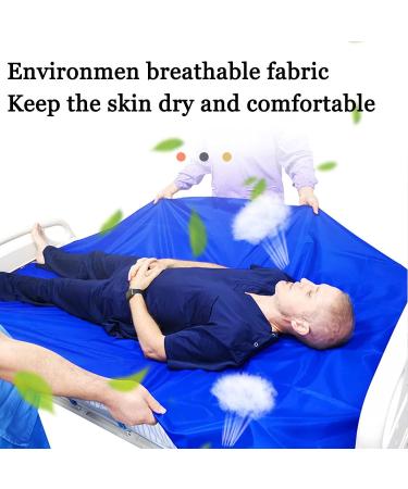 78" x 55" Reusable Flat Slide Sheet for Patient Transfer Turning and Repositioning in Bed Use in Hospital Home EMS Ambulance (5 Pack) - Buy Online on GoSupps.com