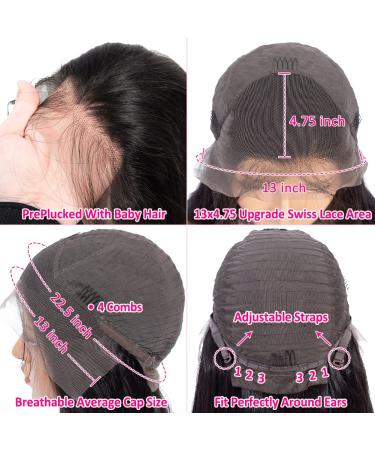 Flady 13x4 HD Frontal Lace Bob Wig 12 inch- 150% Density Human Hair for Black Women - Buy Online on GoSupps.com