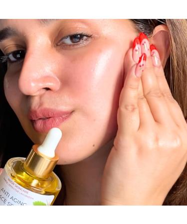 Noo r Skincare Face Oil for Glowing Skin & Gua Sha Massage 100% Natural with Rosehip Jojoba Argan & Vitamin E Anti Aging Night Serum for Skin Tightening & Fine Lines Women/Men (30ml) - Buy Online on GoSupps.com