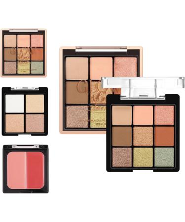 Makeup Pallet for Women Eyeshadow Blush Highlighter Palette Mature Skin Gloss Matte Beauty Cosmetics for Date Night and Travel 02 - Buy Online on GoSupps.com