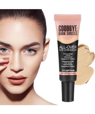  Teksome Full Coverage Concealer Eye Corrector - Lightweight Eye Primer 12g - Long-lasting Liquid Foundation Natural Correcting Makeup - Buy Online on GoSupps.com