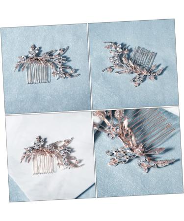 FRCOLOR 1 Pc Comb Hair Accessories for Bride Rhinestone Hair Clip Rhinestone Barrettes Bride Hair Accessory Wedding Headpiece Crystal Hairpiece Hair up Alloy Rhinestones Bridesmaid - Buy Online on GoSupps.com