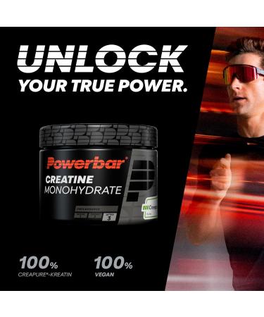 Powerbar Black Line Creatine Monohydrate 300g - Premium Sports Supplement for Enhanced Performance | Buy Internationally - Buy Online on GoSupps.com