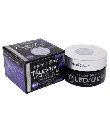 Cuccio Pro T3 LED/UV Cool Cure Versatility Gel - Opaque Welsh Rose 1oz - Strong Adhesion, Controlled Levelling, Flexible & Fast cure - Buy Online on GoSupps.com
