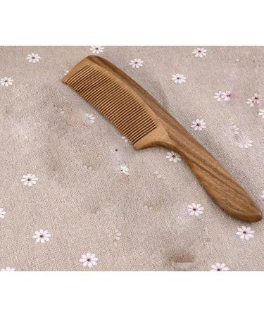 Comb Sandalwood Comb Massage Comb Horns Wooden Comb for Curly Hair Detangling No Static Handmade Plump Logs wooden comb - Buy Online on GoSupps.com