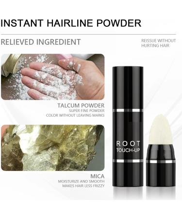 Root Touch Up Instantly Hairline Shadow Hairline Powder Quickly Cover Hairline Hairline Powder Stick Long Lasting Root Cover Up Cover Gray Hair Windproof & Sweatproof (Dark Brown) - Buy Online on GoSupps.com