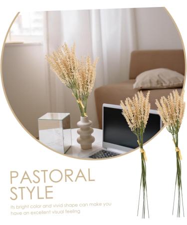 Alipis 4 Pcs Simulated Ears of Wheat Thanksgiving Wheat Decoration Fake Wheat Stalks Decorative Wheat Stalks Bouquet Decor Trigo Artificial Dried Plastic Reward Christmas - Buy Online on GoSupps.com