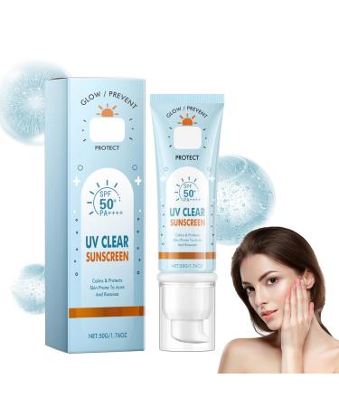 Utapossin Moisturizing Sunscreen for Face Moisturizing Protective Face Cream Sunscreen Lotion Face and Neck Sunscreen Anti-Aging Elastic and Antioxidant Action