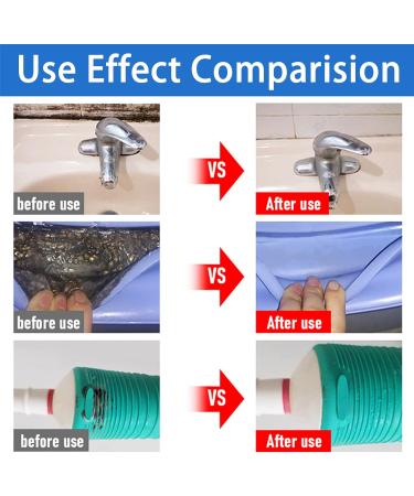 Gel Mould Remover 90g Mould Household Magic Gel Wall Cleaner Mould Household Gel Black Mould Remover Extreme for Bathroom Toilet Washing Machine Seal Kitchen Sink Grout Tile Corner (1) - Buy Online on GoSupps.com