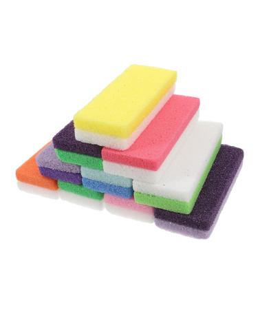 10pi ces Pierre Pumice Pour R pe Pied Double Face Gommage Exfoliant liminateur De Callosit s Pour Soin Des Outil De Nettoyage Des Peaux Mortes