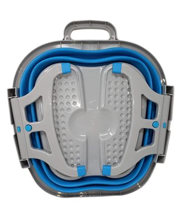 Lee Beauty Professional Large Foot Soaking Tub - Home Spa Bucket, Blue - Buy Online on GoSupps.com