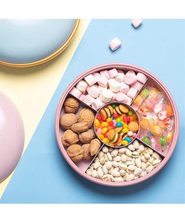 fruit tray Snack tray with lid divided snack tray candy plate large capacity decorative plate nut tray party supplies for family reunion - Buy Online on GoSupps.com