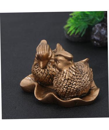 STOBAZA Bling Decor 1pc Mandarin Model Resin Mandarin Adorn Mandarin Ornament Retro Decor Makeup Earth Tones Number Two - Buy Online on GoSupps.com