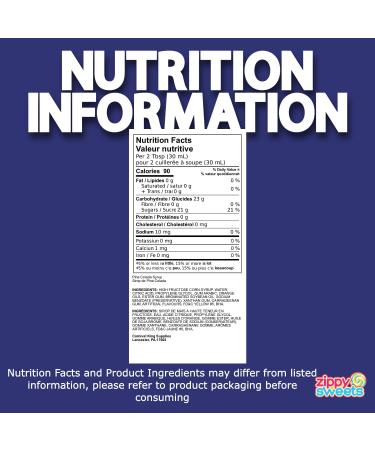 ZippySweets - 1 Gallon Pina Colada Slushie Syrup 5:1 Concentrate with Bonus Mixing Guide for Slushie Machine Ideal for Home and Commercial Slushy Machine Use Perfect for Refreshing Beverages at Parties and Events - Buy Online on GoSupps.com