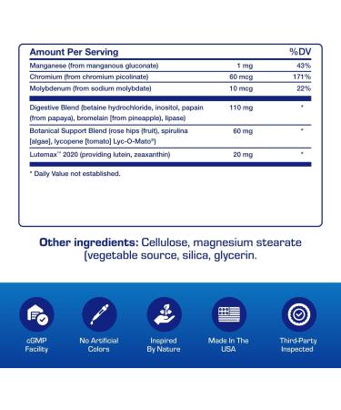 Iron Free Multivitamin for Women 50 and Over - Gentle Easy to Digest Over 50 Multivitamin for Men & Women with 30 Nutrients for Comprehensive Wellness & Immune Support - Made in The US - 30 Servings - Buy Online on GoSupps.com