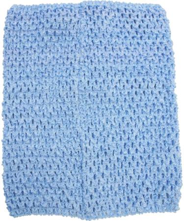 Time to Sparkle 4pcs Crochet Tube Top Crochet Tutu Infant Dress Baby Girls Skirt Pettiskirt - Mix-Blue Shade - 10x12 & 25x30cm - Buy Online on GoSupps.com