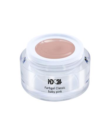 Uv Led Color Gel - Gel Classic Baby Pink - Pink Color - Studio Quality - Made in Germany - 5ml