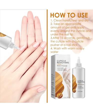 Cuticle Remover Gel Cuticle Care Gel Cuticle Remover Cream Smoothie Cuticle Remover Supremely Gentle Cuticle Remover Nail Care Cuticle Revitalizing Cuticle Removers Citrus Gel - Buy Online on GoSupps.com