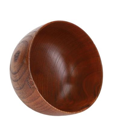 Wide Mouth Wooden Shaving Bowl & Cream Mug for Men | Sour Jujube Wood | Premium Men's Grooming - Buy Online on GoSupps.com