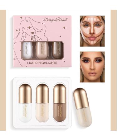 Liquid Contouring Stick Matte Makeup Gloss Nose Brightening Fluid Bronzers Highlighter Cosmetic Natural Liquid Contouring Makeup - Buy Online on GoSupps.com