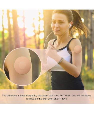 100 Pcs Waterproof Adhesive CGM Sensor Covers - Sweatproof Pre-Cut Tape for Skin - Protects Continuous Glucose Monitor - Buy Online on GoSupps.com