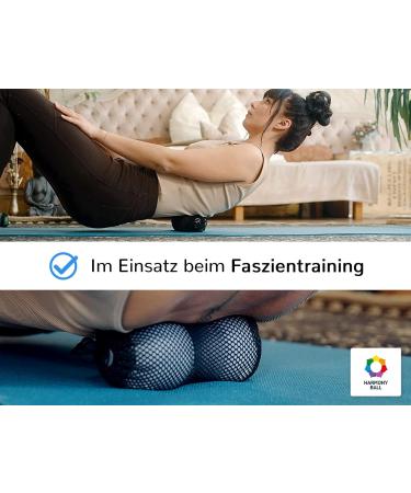 Buy Fascia Balls Set - 2 Natural Rubber Soft Balls for Fascia Training Yoga & Massage - 7.2 cm Diameter - International Shipping Available - Buy Online on GoSupps.com