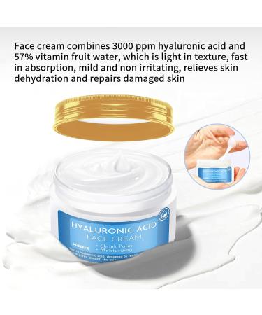 MIZEEYE Hyaluronic Acid Moisturizer For Face, 3.52 oz / 100ML Hyaluronic Acid Cream For Dry & Sensitive Skin, Moisturizing Face Cream For Daily. - Buy Online on GoSupps.com