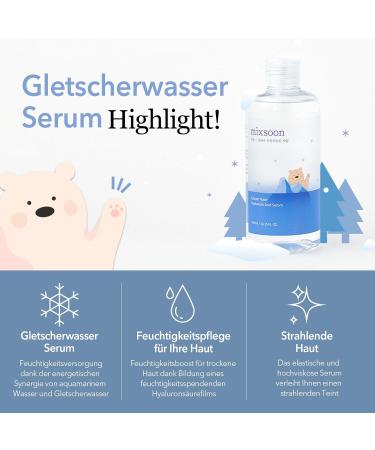Mixsoon Hyaluronic Acid Serum with Glacier Water 300 ml - Moisturizing Hydration for Radiant Skin | International Shipping Available - Buy Online on GoSupps.com