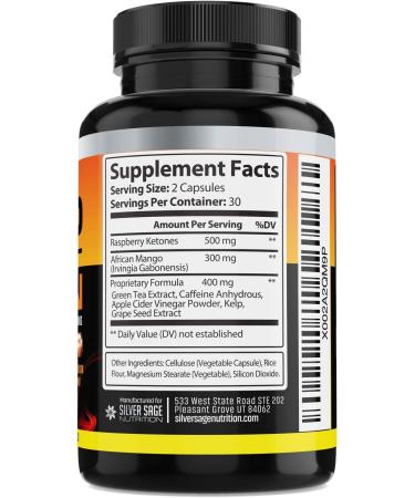 Silver Sage Nutrition Keto Ultra 1200mg Ketones | Premium Formula - Buy Online on GoSupps.com