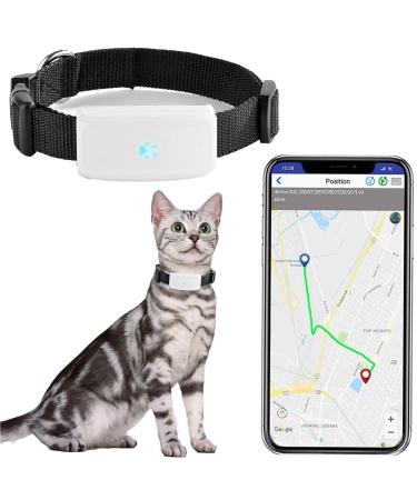 Zeerkeers Dog GPS Tracker Real Time Pet GPS Tracker Waterproof Location & Activity Tracking Collar with SOS Alarm for Dogs, and Cats, APP Control