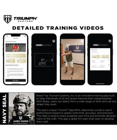 Triumph Systems Brass Beam Dry Fire Training Laser, 9mm - Buy Online on GoSupps.com