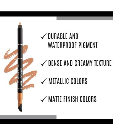 IMPALA Waterproof Eyeliner No. 25 - Rose Gold Metallic | Creamy & Long-Lasting | Defined or Smudged Look - Buy Online on GoSupps.com