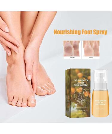  Tuxuseo Anti-callus foot spray 60 ml peel-off moisturizing spray exfoliant for dead skin cells during pedicures cleansing spray for all skin types - Buy Online on GoSupps.com