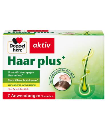 Doppelherz Haar plus Supports against hair loss 7 applications on the scalp